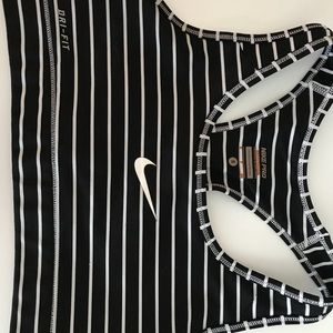 Nike Pro Striped Sports Bra
